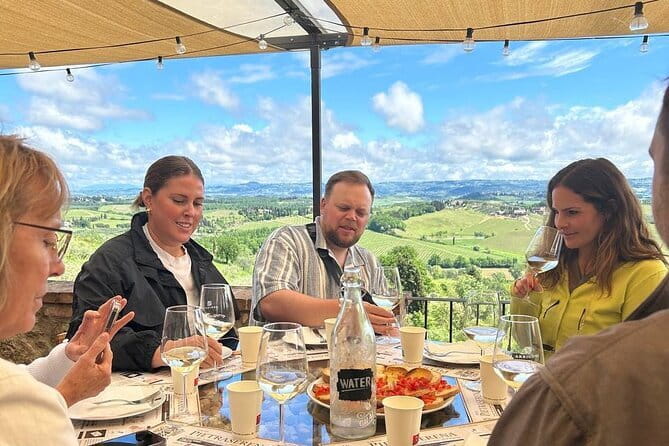 Tuscany Wine Tour: 2 Wineries & San Gimignano from Florence - Stop 1 in the Chianti region: four wines and hands-on pairing