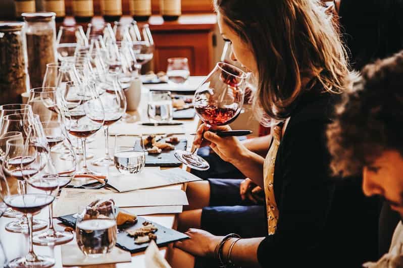 Wine Tasting and History small groups-Florence Uncorked - The lineup: Chianti Classico, Brunello, and a Tuscan white